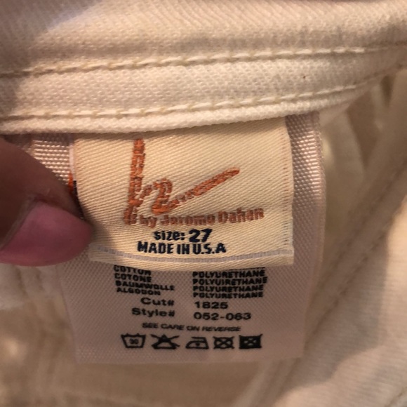 Citizens of Humanity low rise white capris - Picture 14 of 14